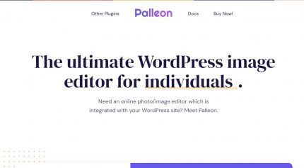 Palleon – WordPress Image Editor Plugin