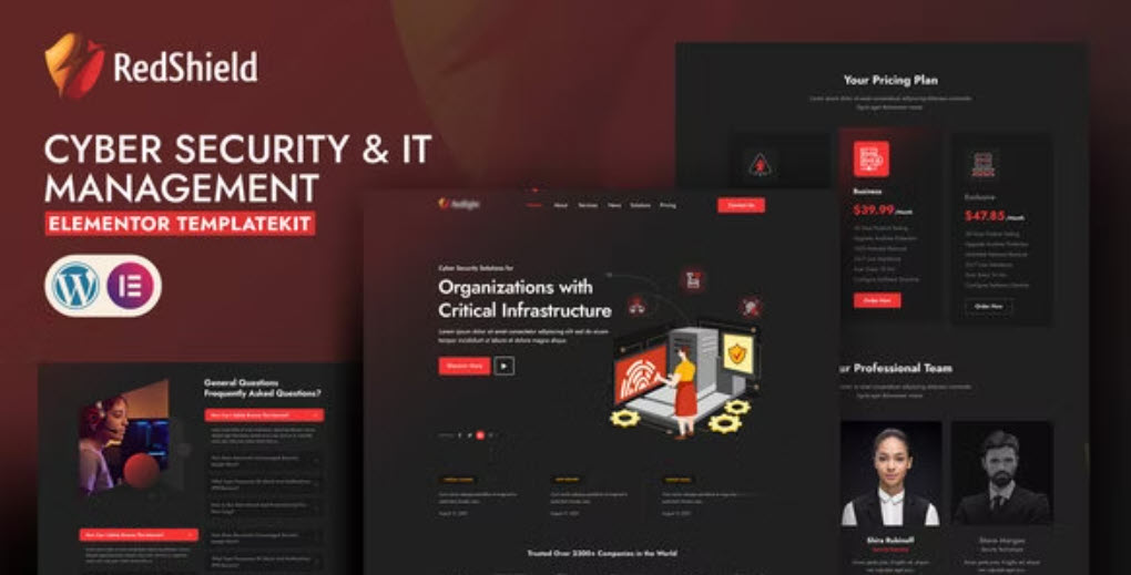 RedShield Cyber Security & IT Management Template Kit