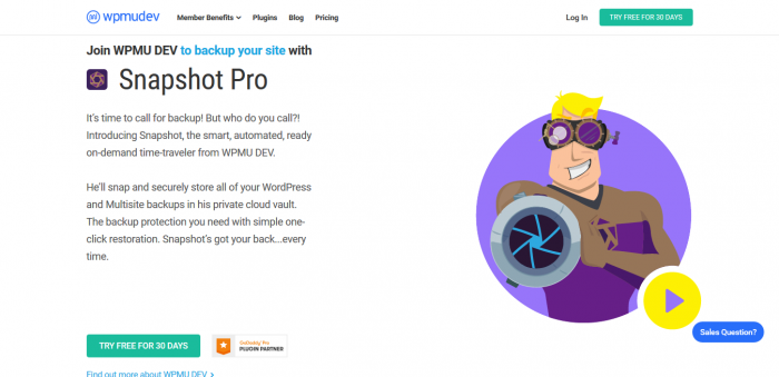 Snapshot Pro – WPMU Dev WordPress Backups