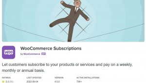 WooCommerce Subscriptions Extension – Sell Subscriptions Online‎