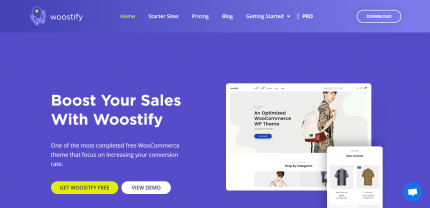 Woostify + Pro Addon – Customizable WooCommerce Theme