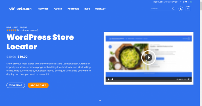 WordPress Store Locator By WeLaunch