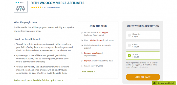 YITH WooCommerce Affiliates Premium