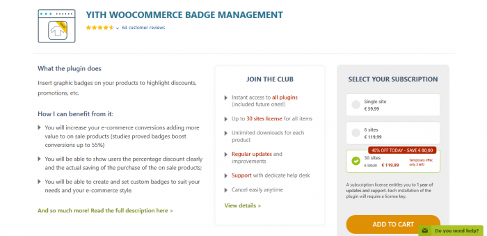 YITH WooCommerce Badge Management Premium