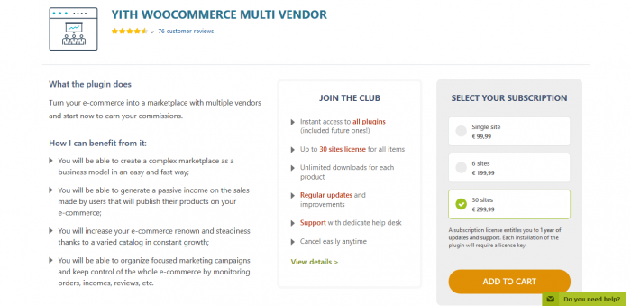 YITH WooCommerce Multi Vendor Premium