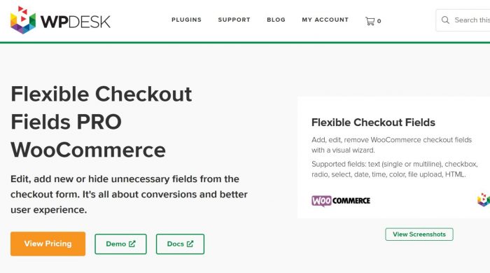 Flexible Checkout Fields PRO By WpDesk