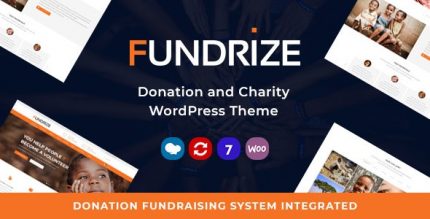 Fundrize – Donation & Charity WordPress Theme