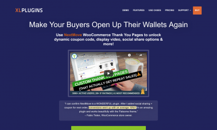 NextMove WooCommerce Thank You Page – XLPlugins