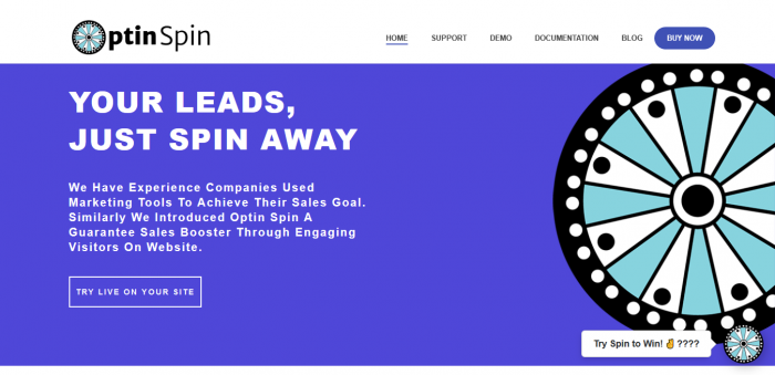 OptinSpin – WordPress Gamification Plugin