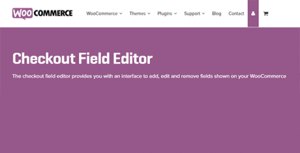 WooCommerce Checkout Field Editor