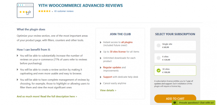 YITH WooCommerce Advanced Reviews Premium