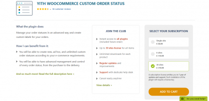 YITH WooCommerce Custom Order Status Premium