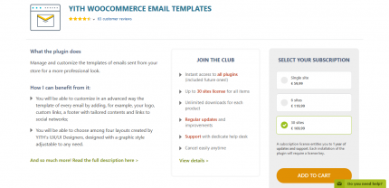 YITH WooCommerce Email Templates Premium