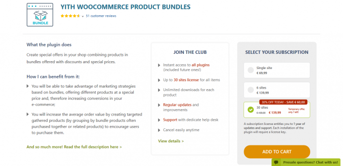 YITH WooCommerce Product Bundles Premium