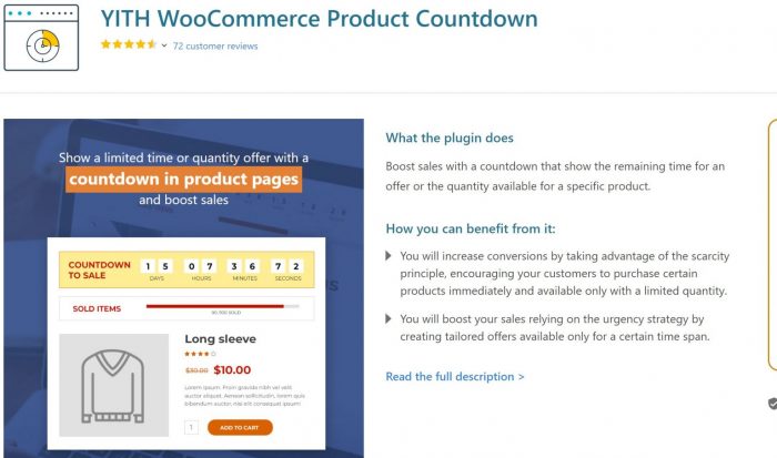 YITH WooCommerce Product Countdown
