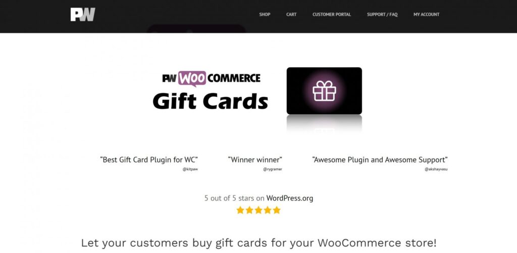 GPL PW WooCommerce Gift Cards Pro By PimWick