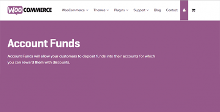 WooCommerce Account Funds