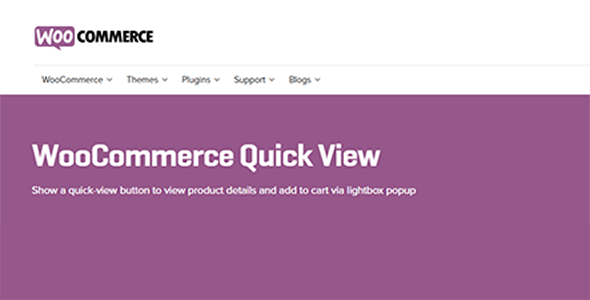 WooCommerce Quick View