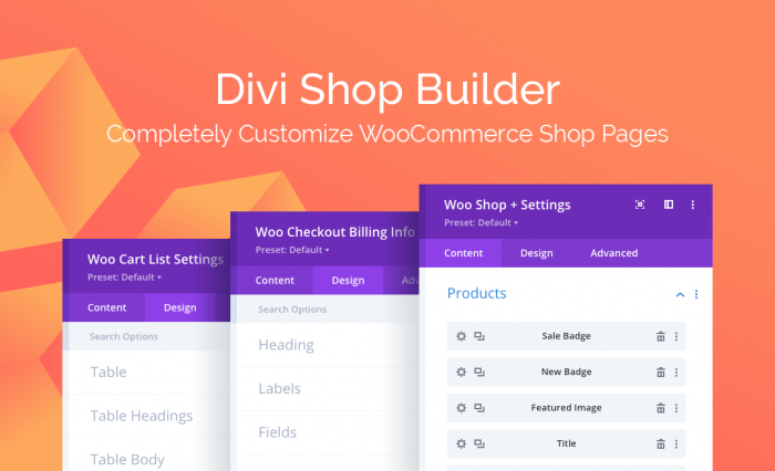 Divi Shop Builder For WooCommerce