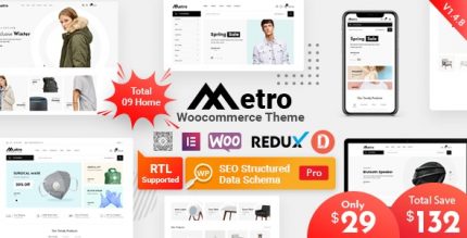 Metro – Minimal WooCommerce WordPress Theme