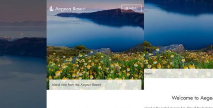 Aegean Resort – WordPress Hotel Theme