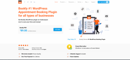 Bookly PRO – Appointment Plugin
