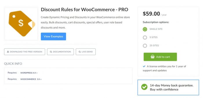 Discount Rules For WooCommerce PRO – Flycart