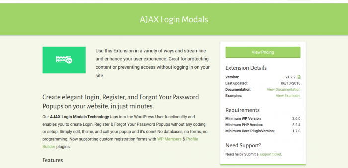 Popup Maker – AJAX Login Modals