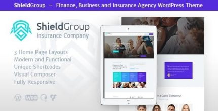 ShieldGroup – An Insurance & Finance WordPress Theme