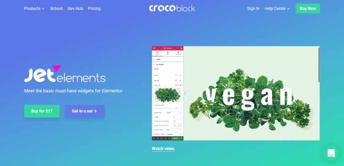 Crocoblock JetElements Plugin