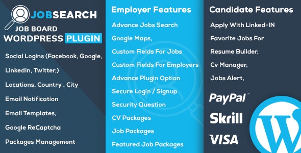 JobSearch – WP Job Board WordPress Plugin