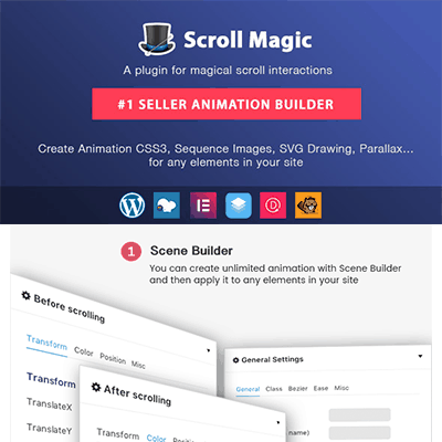 Scroll Magic WordPress – Scrolling Plugin