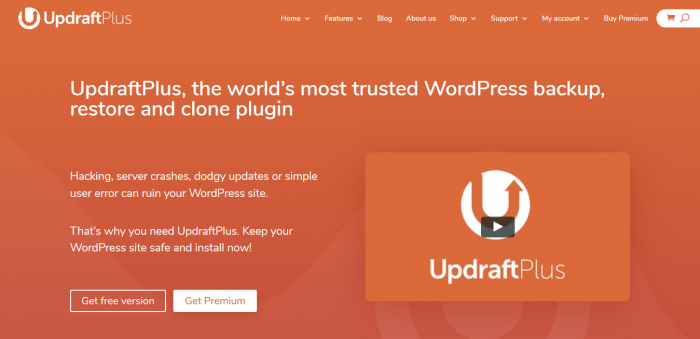 UpdraftPlus Premium – Backup Plugin