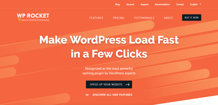 WP Rocket – WordPress Caching Plugin