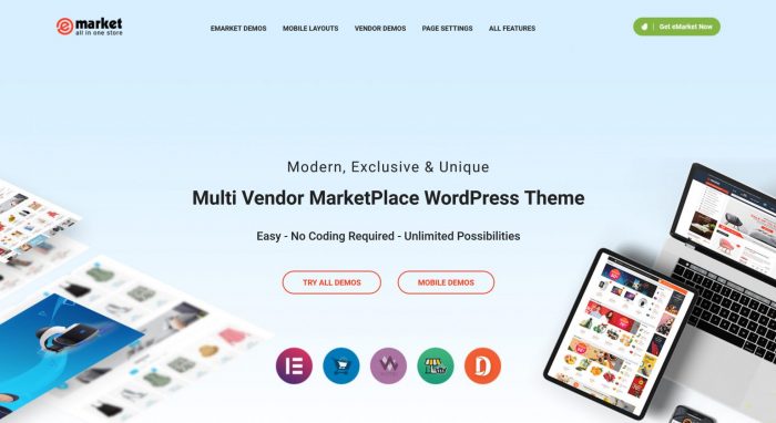 EMarket – MarketPlace WordPress Theme