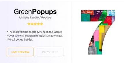 Green Popups – Popup Plugin for WordPress