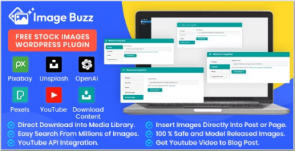 Image Buzz – Free Stock Images WordPress Plugin