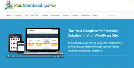 Paid Memberships Pro Advanced Levels Page Shortcode