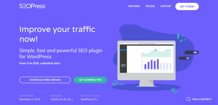 SEOPress Pro – Best WordPress SEO Plugin