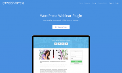 WebinarPress Pro – WordPress Webinar Plugin