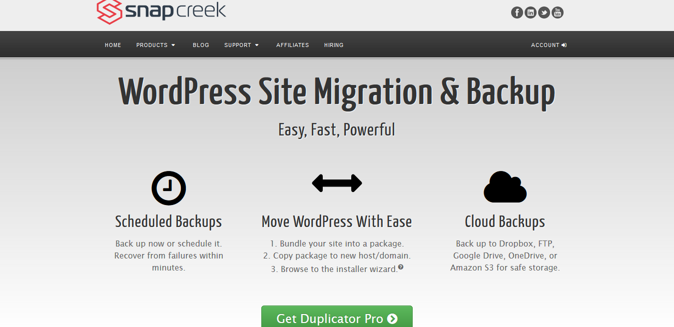 Duplicator Business – WordPress Migration Plugin