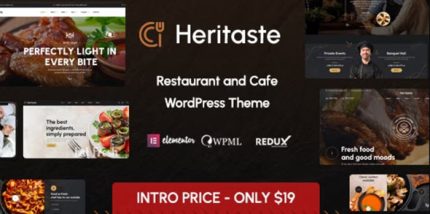 Heritaste – Restaurant WordPress Theme