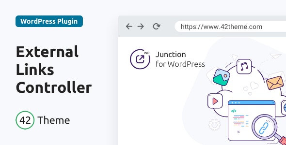Junction – External Links Controller for WordPress