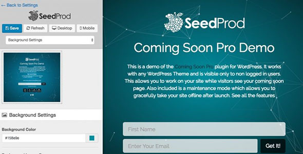 SeedProd Coming Soon Pro – Basic