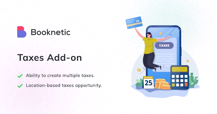 Tax add-on for Booknetic