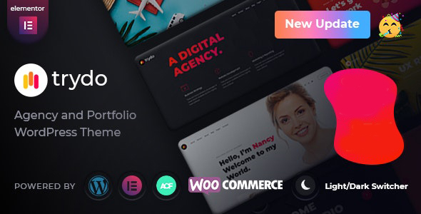 Trydo – Creative Agency & Portfolio WordPress Theme