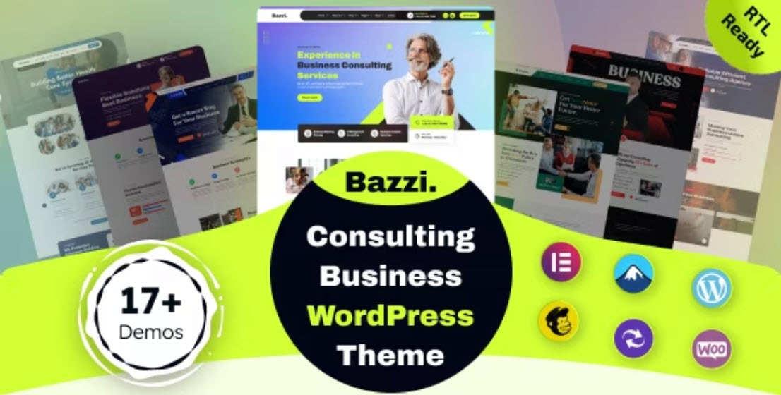 Bazzi – Consulting Business WordPress Theme