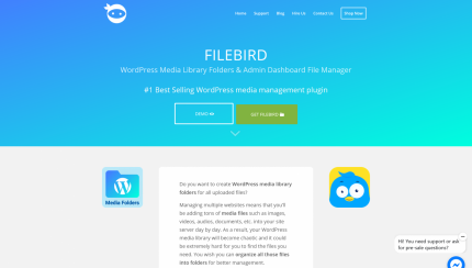 FileBird – WordPress Media Library Folders