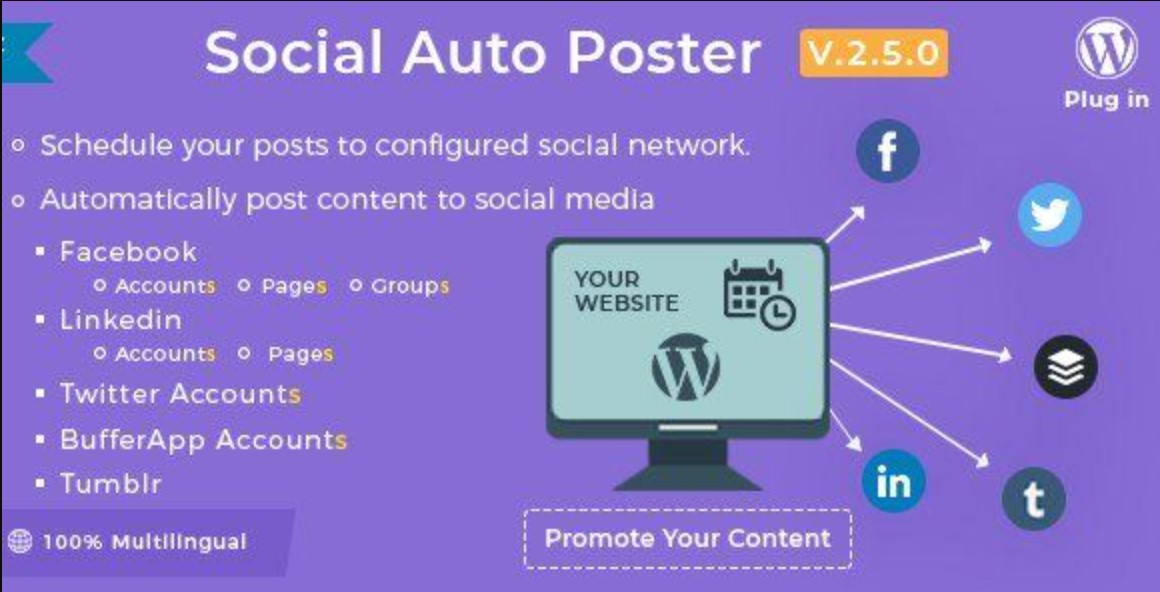 WordPress Social Auto Poster Plugin
