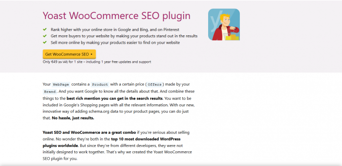 Yoast WooCommerce SEO Premium